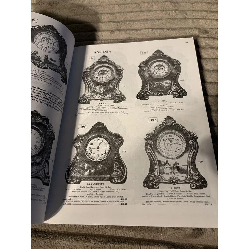 American Clocks, Volume 2, Tran Duy Ly,‎ 1995 HC/DJ With Price Up Date  92'